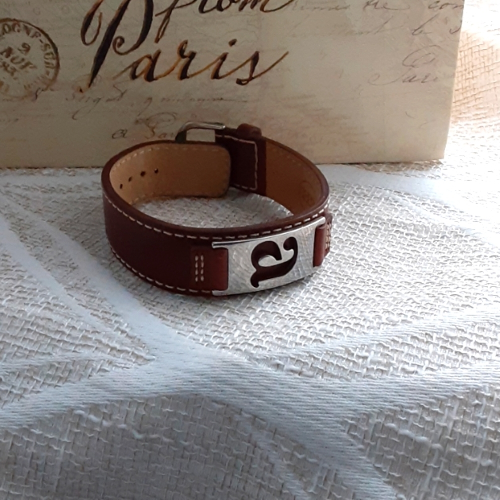 Fossil initial a bracelet